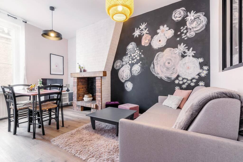 Appartement Charmant 2 Pieces, 2 Couchages Sejour Glamour à Amiens Extérieur photo